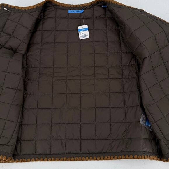 NWT J. McLaughlin Women's Danilka Olive Green/Brown Quilted Jacket Size XL - Picture 12 of 13